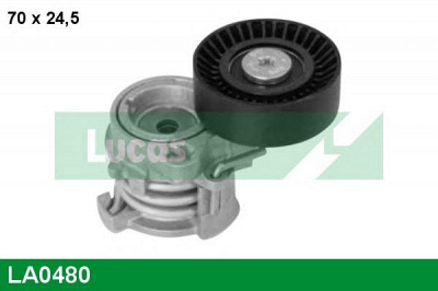 LUCAS ENGINE DRIVE la0480 -  Натяжная планка, поликлиновой ремень